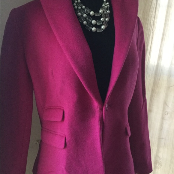 Pink/Fuchsia Newport News Blazer Size 10 - Picture 4 of 6